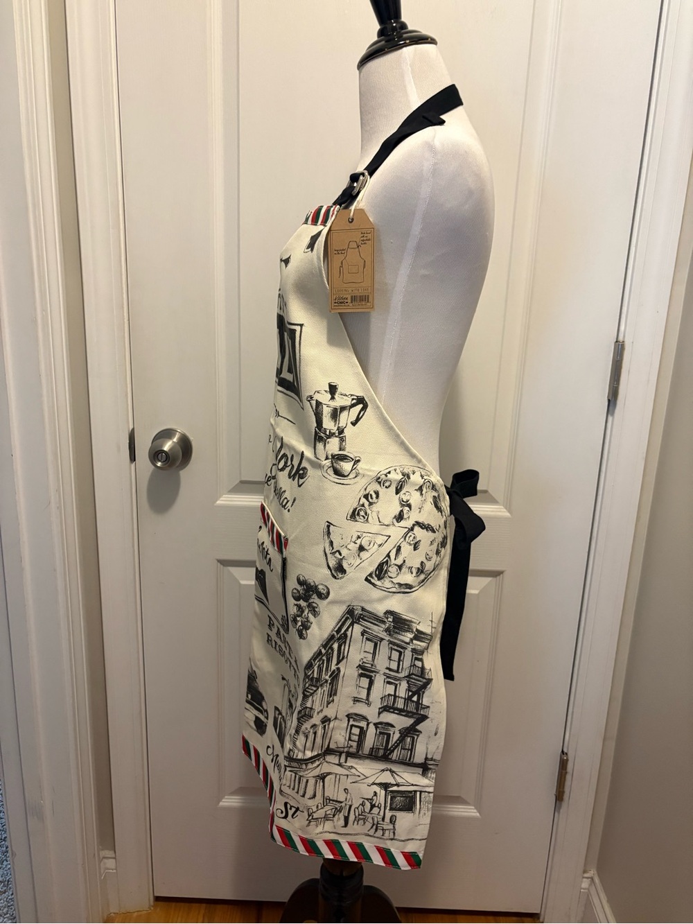 Italian little Italy New York apron - Picture 3 of 7